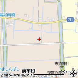 福岡県三潴郡大木町前牟田112周辺の地図