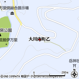 佐賀県伊万里市大川内町乙周辺の地図