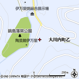 佐賀県伊万里市大川内町乙1836周辺の地図