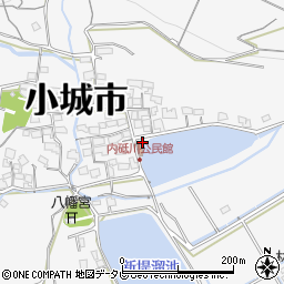 佐賀県小城市牛津町上砥川1960周辺の地図