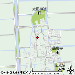佐賀県佐賀市諸富町大字大堂1536周辺の地図