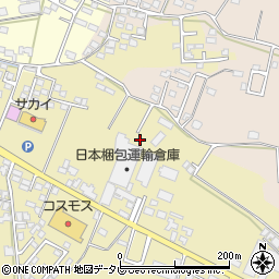 福岡県筑後市熊野23-7周辺の地図