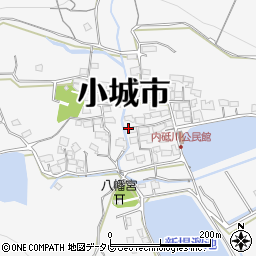 佐賀県小城市牛津町上砥川1868周辺の地図