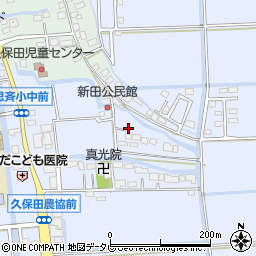 佐賀県佐賀市久保田町大字新田1062周辺の地図