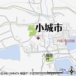 佐賀県小城市牛津町上砥川3936周辺の地図