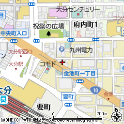 株式会社アートネイチャー　大分店周辺の地図