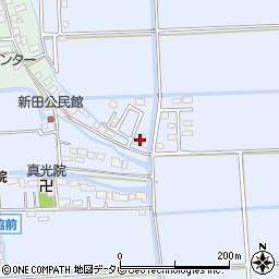 佐賀県佐賀市久保田町大字新田496周辺の地図