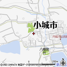 佐賀県小城市牛津町上砥川3935周辺の地図
