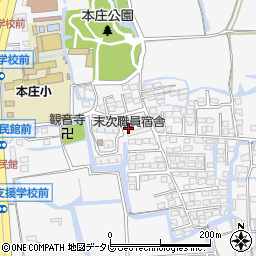 佐賀県佐賀市本庄町周辺の地図