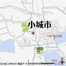 佐賀県小城市牛津町上砥川3966周辺の地図