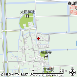 佐賀県佐賀市諸富町大字大堂1573-6周辺の地図