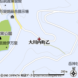 佐賀県伊万里市大川内町乙1909周辺の地図