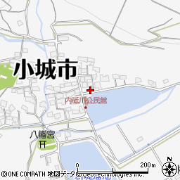 佐賀県小城市牛津町上砥川1963周辺の地図