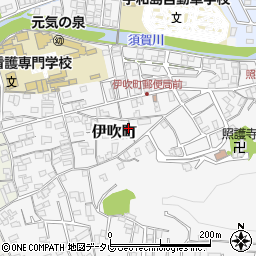 愛媛県宇和島市伊吹町494周辺の地図