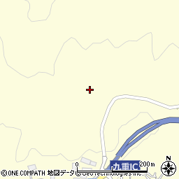 大分県玖珠郡九重町右田885周辺の地図