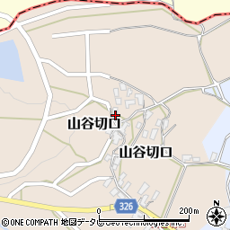 佐賀県西松浦郡有田町山谷切口乙1635周辺の地図