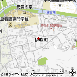 愛媛県宇和島市伊吹町505周辺の地図