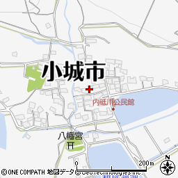 佐賀県小城市牛津町上砥川1875周辺の地図