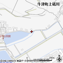 佐賀県小城市牛津町上砥川2014周辺の地図