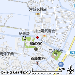 福岡県筑後市西牟田1900周辺の地図