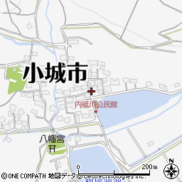 佐賀県小城市牛津町上砥川1884周辺の地図
