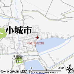 佐賀県小城市牛津町上砥川1954周辺の地図