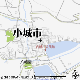 佐賀県小城市牛津町上砥川1885周辺の地図