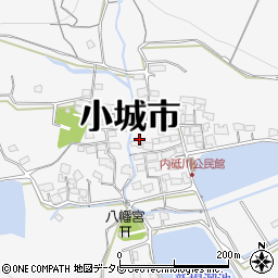 佐賀県小城市牛津町上砥川1900周辺の地図