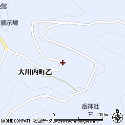 佐賀県伊万里市大川内町乙1655-1周辺の地図