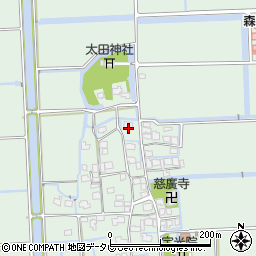佐賀県佐賀市諸富町大字大堂1581周辺の地図