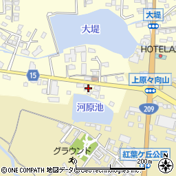 福岡県筑後市蔵数636周辺の地図