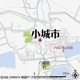 佐賀県小城市牛津町上砥川3963周辺の地図