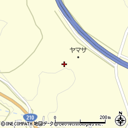 大分県玖珠郡九重町右田1944周辺の地図