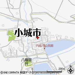 佐賀県小城市牛津町上砥川1888-1周辺の地図