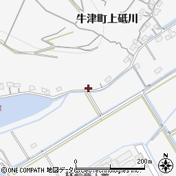 佐賀県小城市牛津町上砥川2038周辺の地図