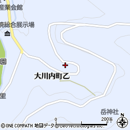 佐賀県伊万里市大川内町乙1676周辺の地図