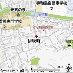 愛媛県宇和島市伊吹町512周辺の地図