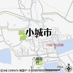 佐賀県小城市牛津町上砥川3962周辺の地図