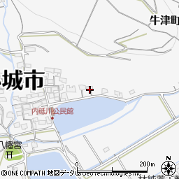 佐賀県小城市牛津町上砥川1981周辺の地図