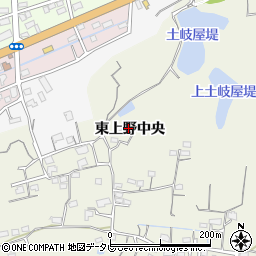 大分県大分市東上野東上野中央周辺の地図