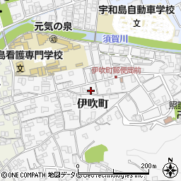 愛媛県宇和島市伊吹町508周辺の地図