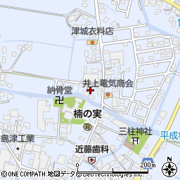 福岡県筑後市西牟田1898周辺の地図