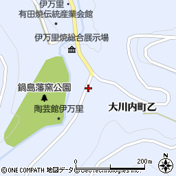 佐賀県伊万里市大川内町乙1841周辺の地図