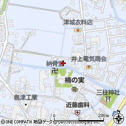 福岡県筑後市西牟田1906周辺の地図