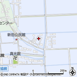 佐賀県佐賀市久保田町大字新田488周辺の地図