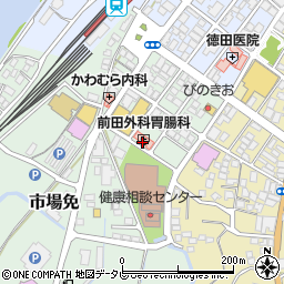 前田外科胃腸科医院周辺の地図