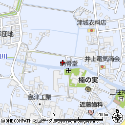 福岡県筑後市西牟田1907周辺の地図