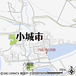 佐賀県小城市牛津町上砥川1897周辺の地図