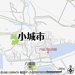 佐賀県小城市牛津町上砥川1903周辺の地図