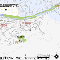 愛媛県宇和島市伊吹町334周辺の地図